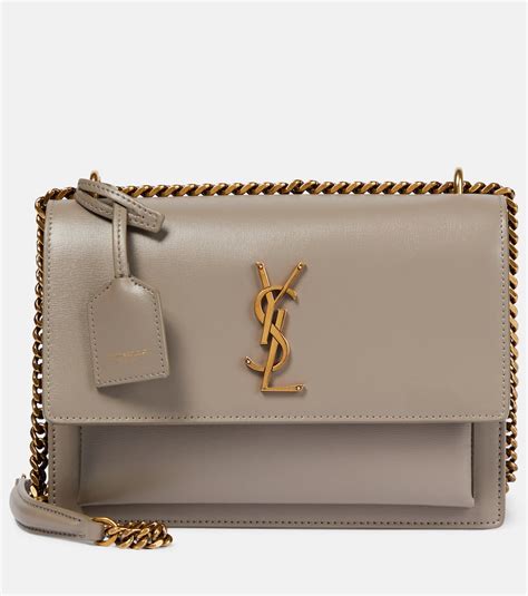 ysl sunset greyish brown|Saint Laurent Handbags & Purses .